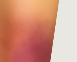Noha, na níž lze vidět změny či zarudnutí kůže 